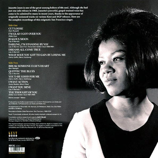 Jeanette Jones - Dreams All Come True (180g) (colored vinyl)