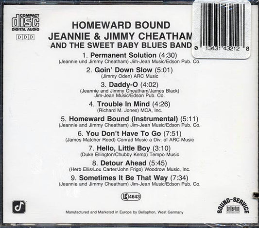 Jeannie & Jimmy Cheatham - Homeward Bound (marked/ltd stock)