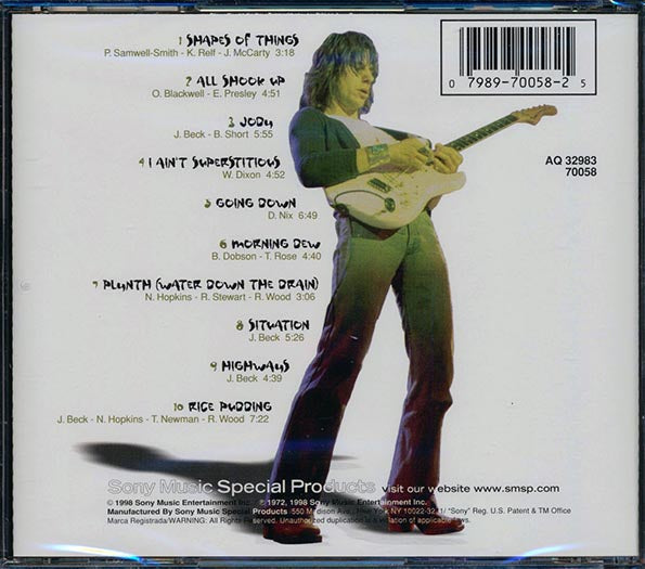 Jeff Beck - Shapes Of Things