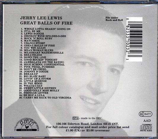 Jerry Lee Lewis - Great Balls Of Fire (30 tracks)