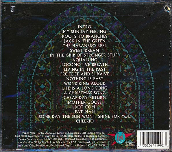 Jethro Tull - Living With The Past (20 tracks)