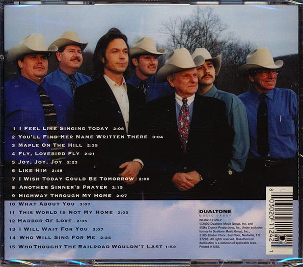 Jim Lauderdale, Ralph Stanley & The Clinch Mountain Boys - I Feel Like Singing Today (marked/ltd stock)