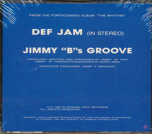 Jimmy B - Def Jam (in Stereo)