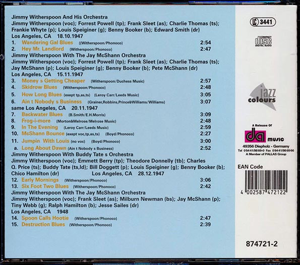 Jimmy Witherspoon - Nobody's Business