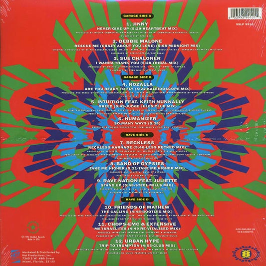 Jinny, Debby Malone, Rave Nation, Humanizer, Urban Hype, Etc. - Pulsating Rhythms (ORIGINAL 1993 PRESS) (orig. press) (2xLP)