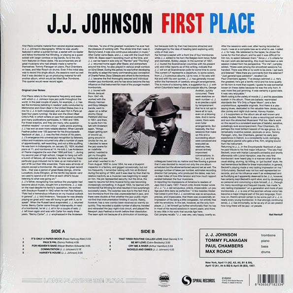JJ Johnson - First Place (ltd. ed.) (180g) (remastered)