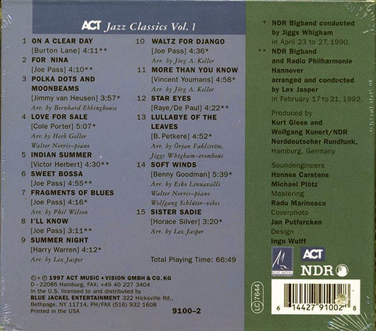 Joe Pass - In Hamburg (marked/ltd stock) (deluxe 3-fold digipak)