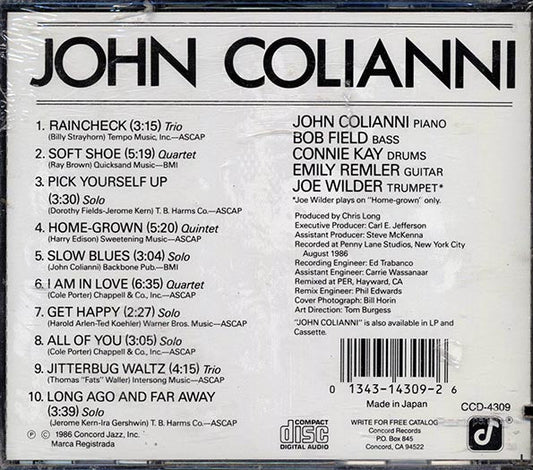John Colianni - John Colianni (marked/ltd stock)