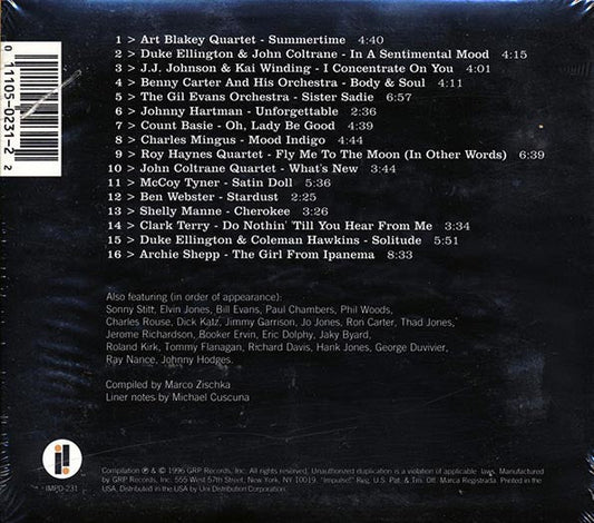 John Coltrane, Art Blakey Quartet, Duke Ellington, Etc. - Standards On Impulse! (promo) (marked/ltd stock) (deluxe 3-fold digipak)
