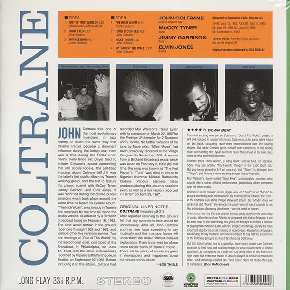 John Coltrane - Coltrane (+2 bonus tracks) (ltd. ed.) (180g) (green vinyl)