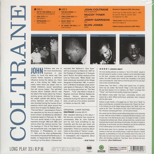 John Coltrane - Coltrane (+2 bonus tracks) (ltd. ed.) (180g) (green vinyl)