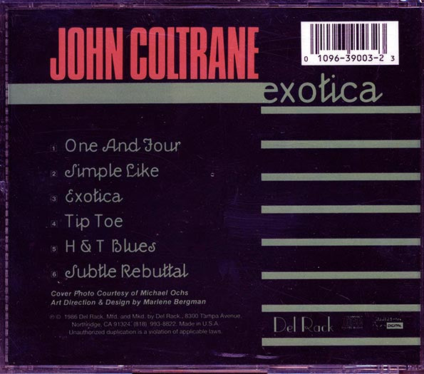 John Coltrane - Exotica