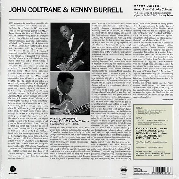 John Coltrane, Kenny Burrell - John Coltrane & Kenny Burrell (+bonus track) (ltd. ed.) (180g) (remastered)
