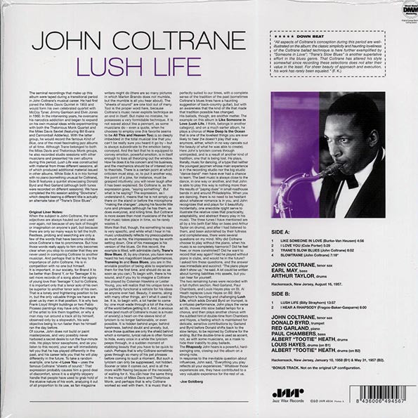 John Coltrane - Lush Life (+bonus track) (ltd. ed.) (180g)