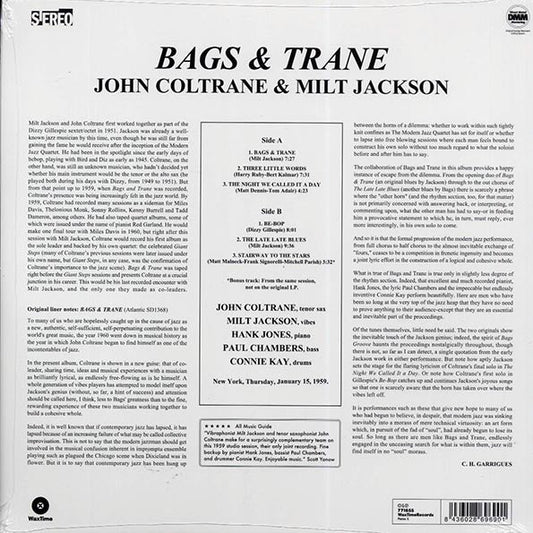 John Coltrane, Milt Jackson - Bags & Trane (+bonus track) (ltd. ed.) (180g) (remastered)