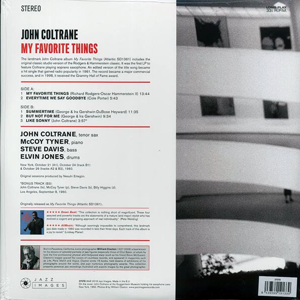 John Coltrane - My Favorite Things (+bonus track) (ltd. ed.) (180g)