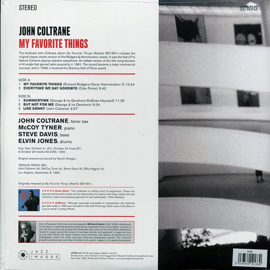 John Coltrane - My Favorite Things (+bonus track) (ltd. ed.) (180g)