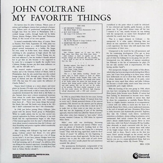 John Coltrane - My Favourite Things (180g)