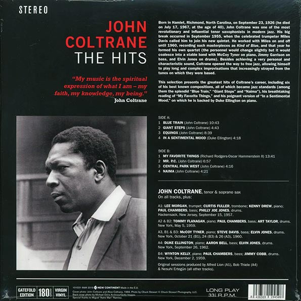 John Coltrane - The Hits (ltd. ed.) (180g)