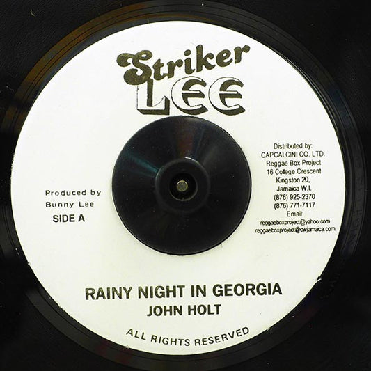 John Holt - Rainy Night In Georgia  /  John Holt - Homely Girl (rhythm: "Rainy Night In Georgia")