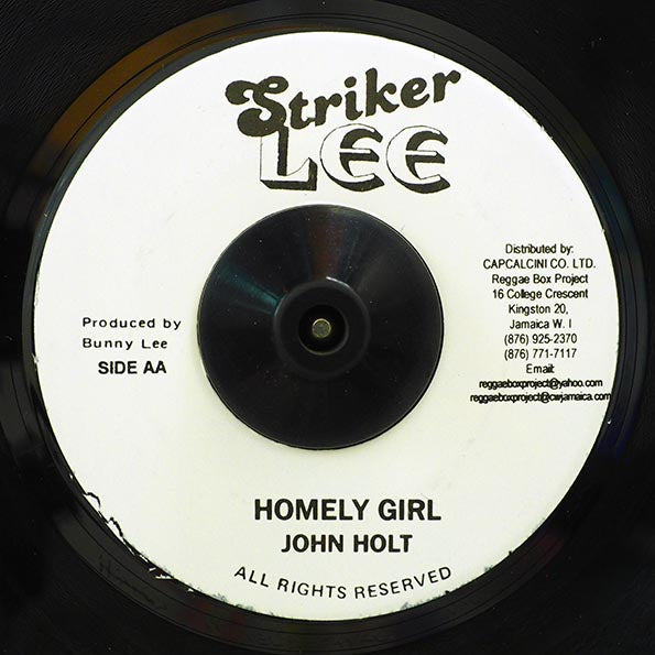 John Holt - Rainy Night In Georgia  /  John Holt - Homely Girl (rhythm: "Rainy Night In Georgia")