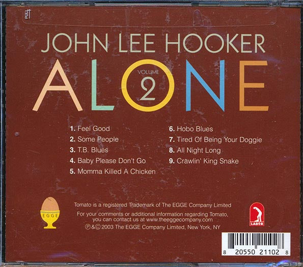 John Lee Hooker - Alone Volume 2