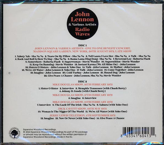 John Lennon, Various - Radio Waves (36 tracks) (2xCD)