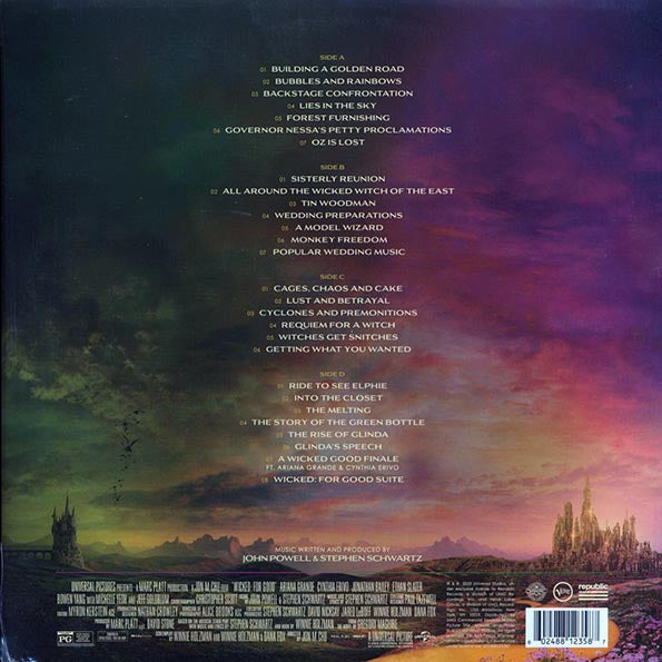 John Powell, Stephen Schwartz - Wicked: For Good Original Motion Picture Score (2xLP)