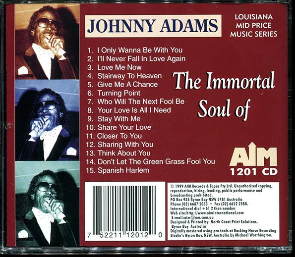Johnny Adams - The Immortal Soul Of Johnny Adams