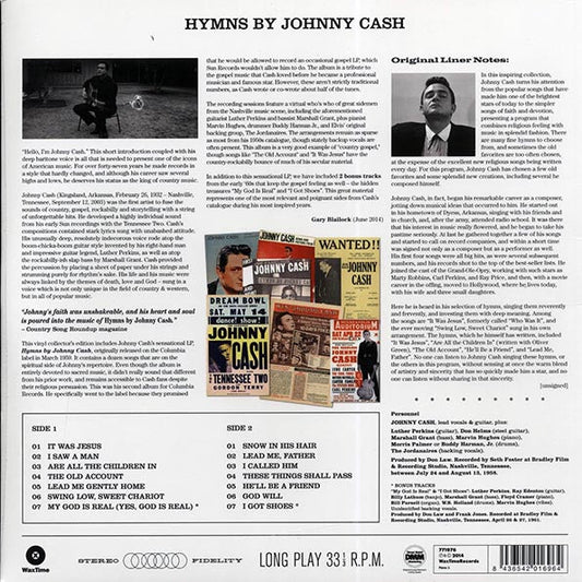 Johnny Cash - Hymns By Johnny Cash (+2 bonus tracks) (ltd. ed.) (180g)