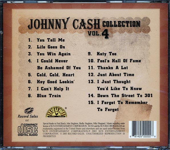 Johnny Cash - Johnny Cash Collection Volume 2