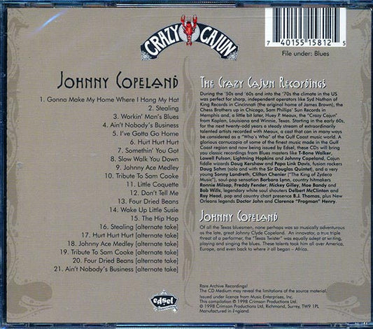 Johnny Copeland - The Crazy Cajun Recordings (21 tracks)