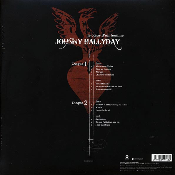 Johnny Hallyday - Le Coeur D'Un Homme (2xLP)