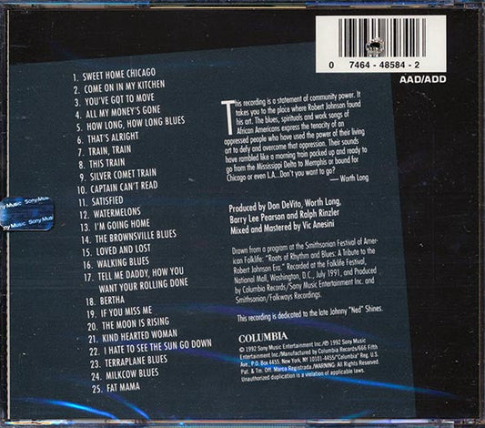 Johnny Ned Shones, Phil Wiggins, Lonnie Pitchford, Etc. - Roots Of Rhythm And Blues: A Tribute To The Robert Johnson Era (25 tracks) (marked/ltd stock)