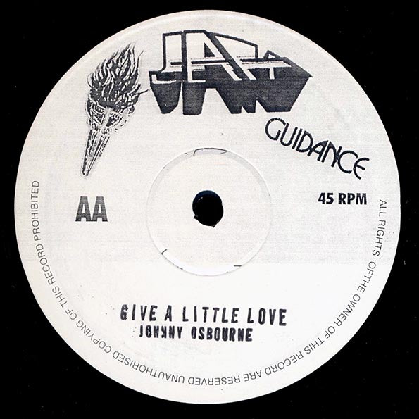 Johnny Osbourne - Baccara; Roots Radics - Dub  /  Johnny Osbourne - Give A Little Love; Roots Radics - Dub