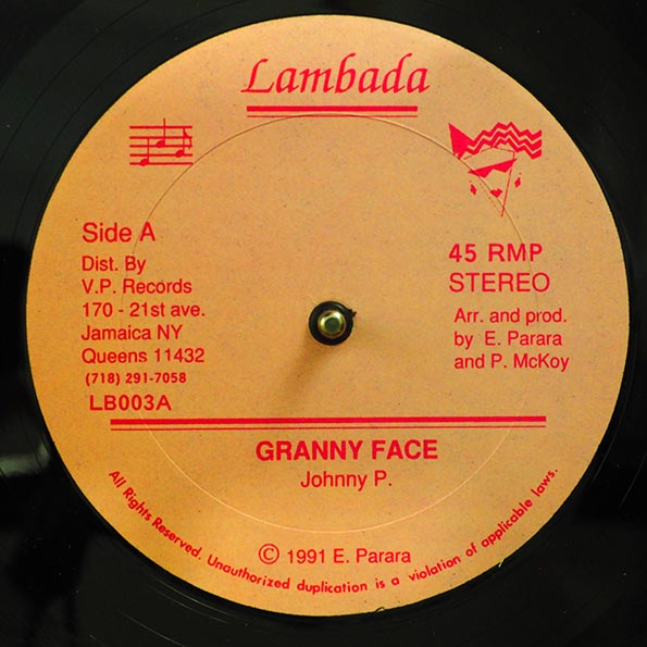 Johnny P - Granny Face; Version  /  Tuffest - Mary; Version (rhythm: "Answer AKA Never Let Go") (orig. press)