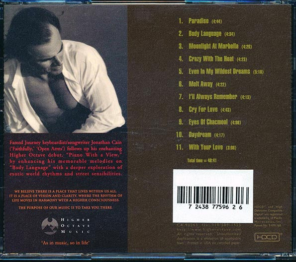 Jonathan Cain - Body Language