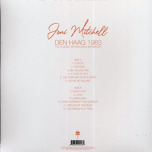 Joni Mitchell - Den Haag 1983: The Classic Netherlands Broadcast