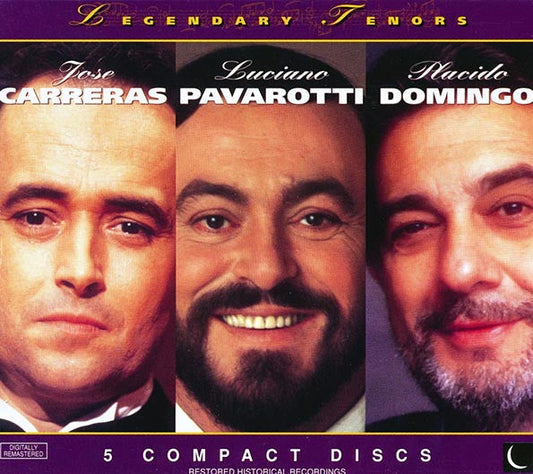 Jos Carreras, Luciano Pavarotti, Placido Domingo - Legendary Tenors (5xCD)