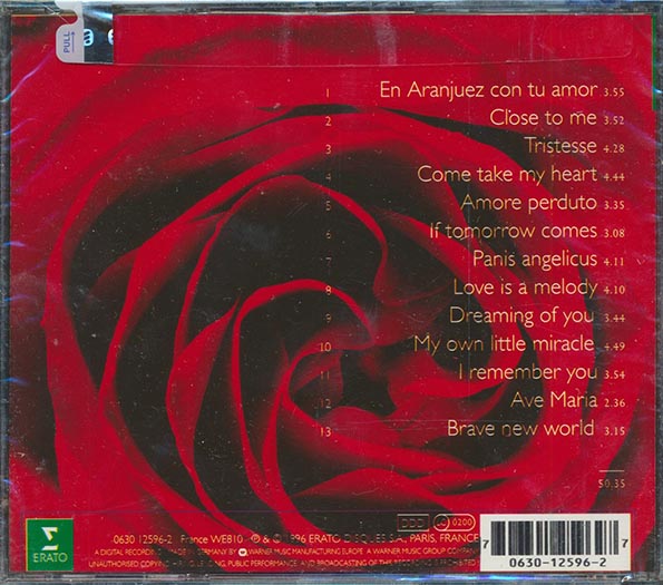 Jose Carreras - Passion (marked/ltd stock)