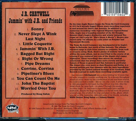 JR Chatwell, Willie Nelson - Jammin' With JR And Friends