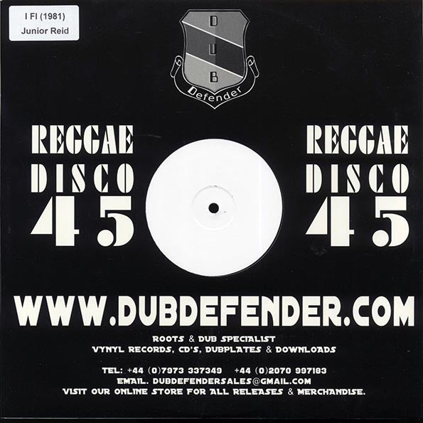 Jr. Reid - If I (Extended Mix)  /  If I Dub
