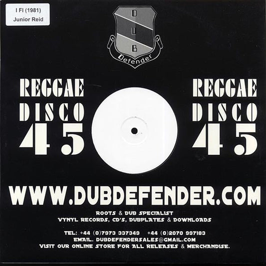Jr. Reid - If I (Extended Mix)  /  If I Dub