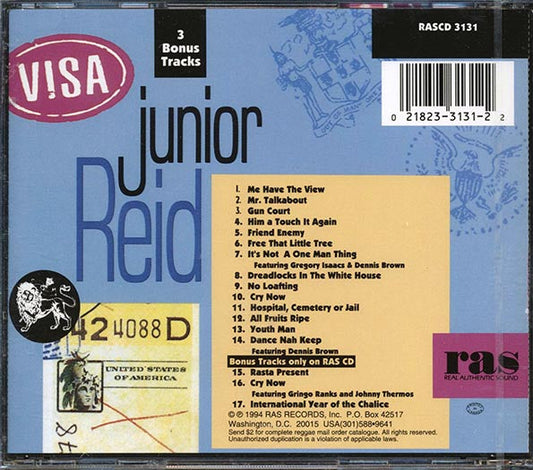 Jr. Reid - Visa (+3 bonus tracks)
