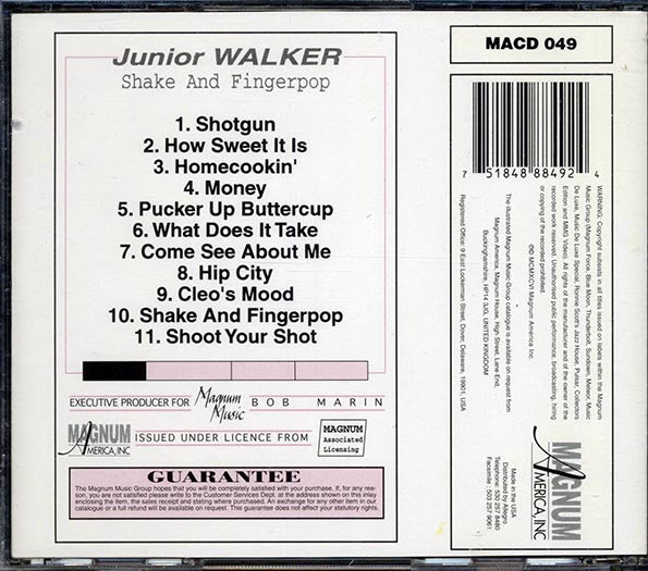 Jr. Walker - Shake And Fingerpop