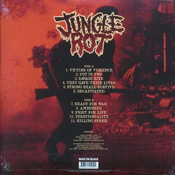 Jungle Rot - War Zone (ltd. ed.) (red vinyl)