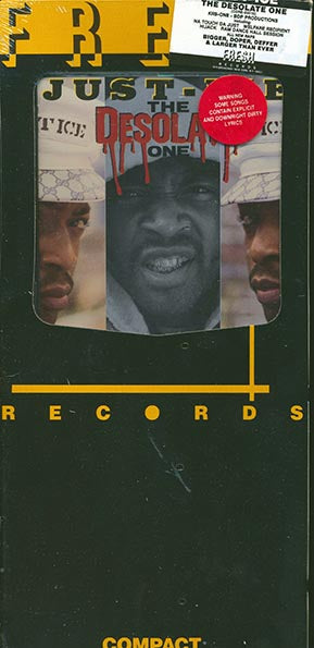 Just-Ice, KRS-One - The Desolate One (orig. longbox packaging)
