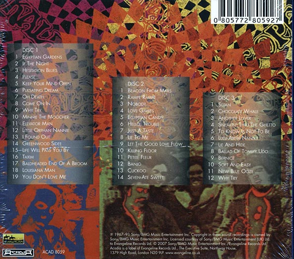 Kaleidoscope - Pulsating Dreams: The Epic Recordings (45 tracks) (3xCD) (deluxe 4-fold digipak)