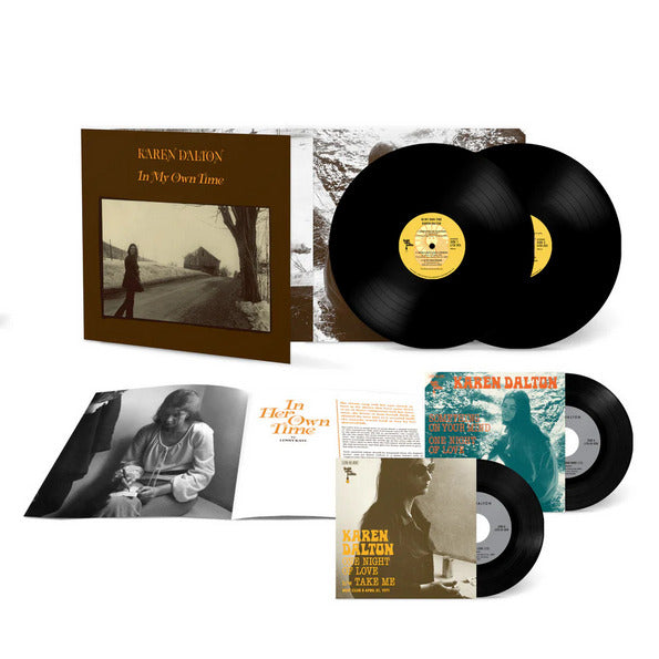 Karen Dalton - In My Own Time: 50th Anniversary Deluxe Edition (50th Anniv. Ed.) (+bonus tracks) (2xLP) (deluxe edition) (RTI press) (incl. 2 x bonus 45rpm records