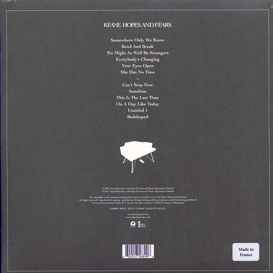 Keane - Hopes And Fears (180g)